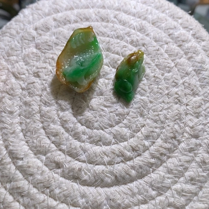 定制翡翠未镶嵌毛货