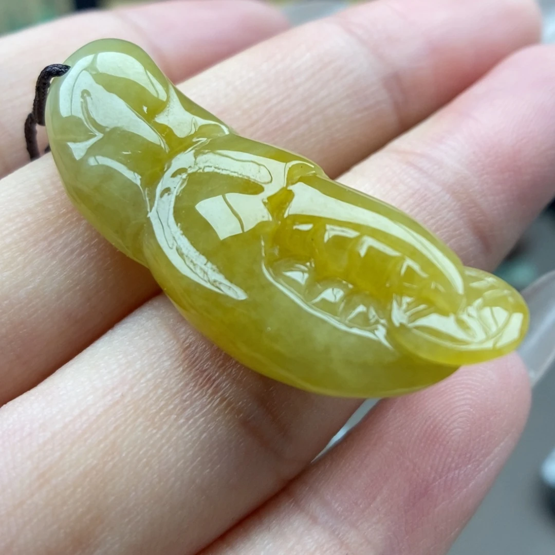 翡翠未镶嵌颈饰吊坠5