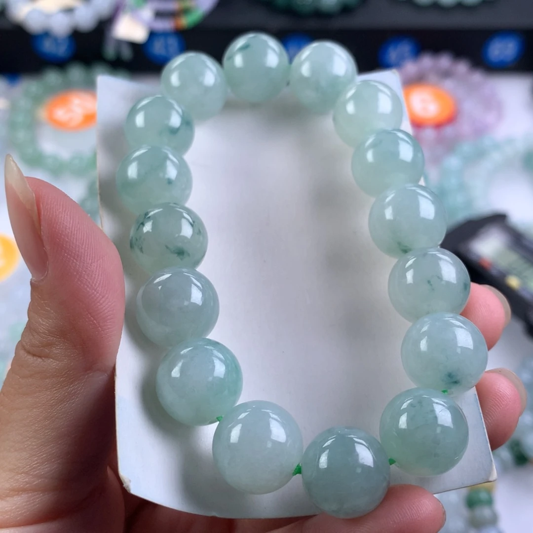 未镶嵌手链翡翠卡13
