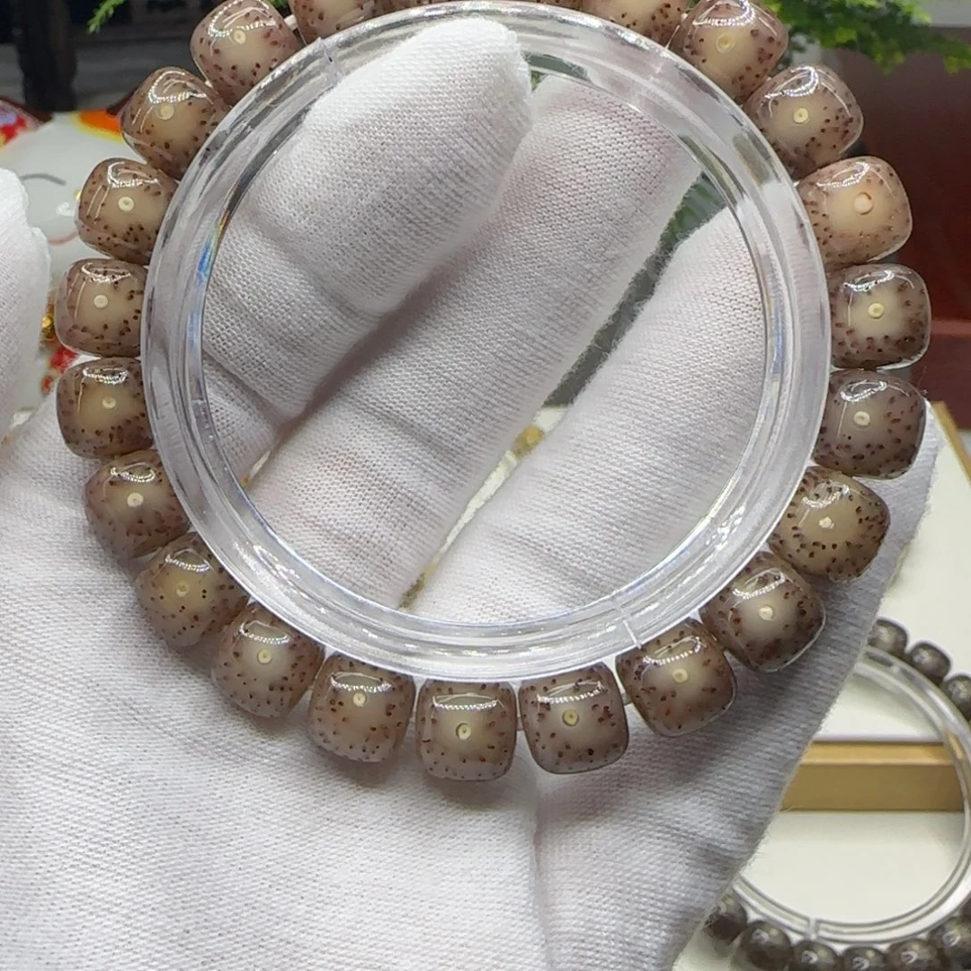 *****手串星月菩提粉冰果冻10×9一朵果