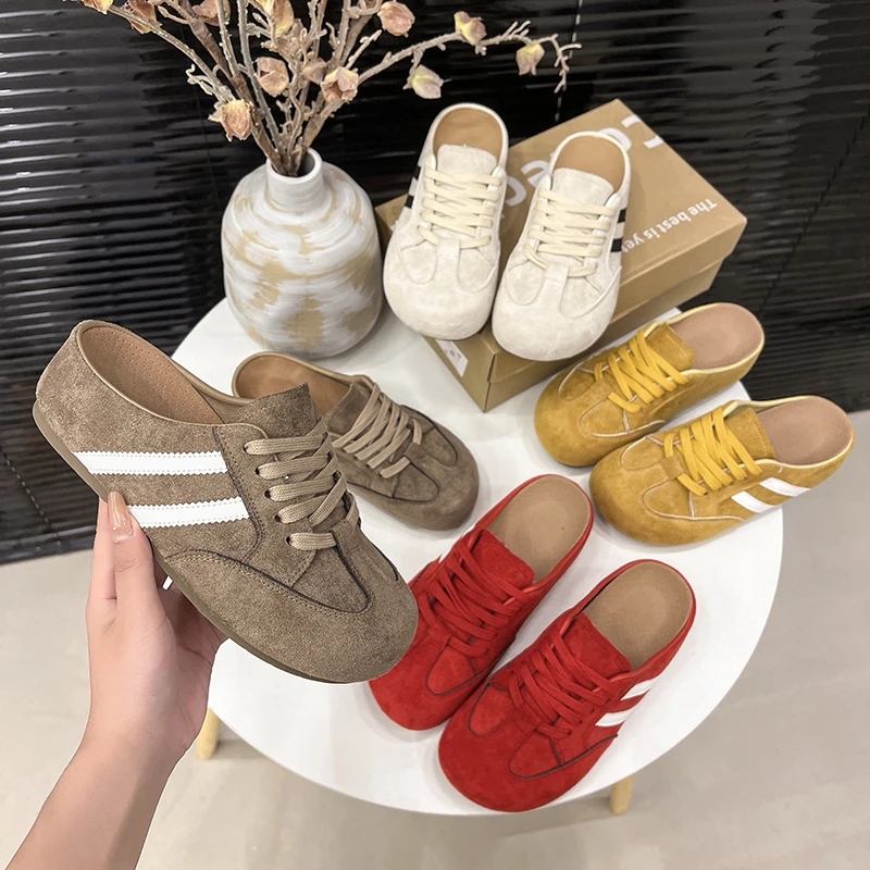 【全额补贴运费】包头日常内增高百搭休闲风包头拖春秋厚底秋冬透气