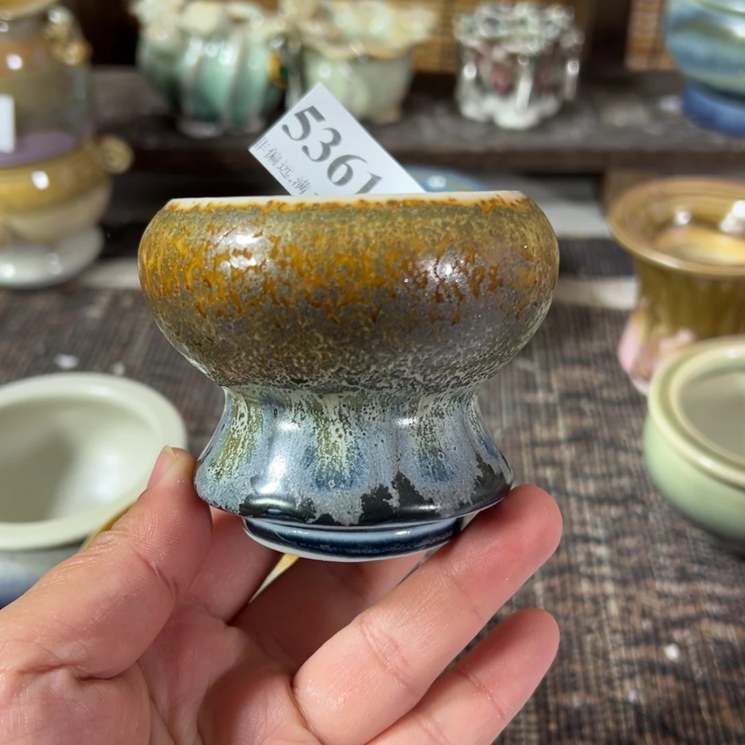 陶瓷景德镇手工花盆