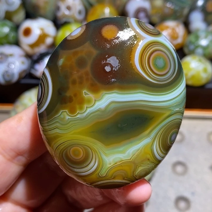 未镶嵌玛瑙/玉髓珠宝半成品157