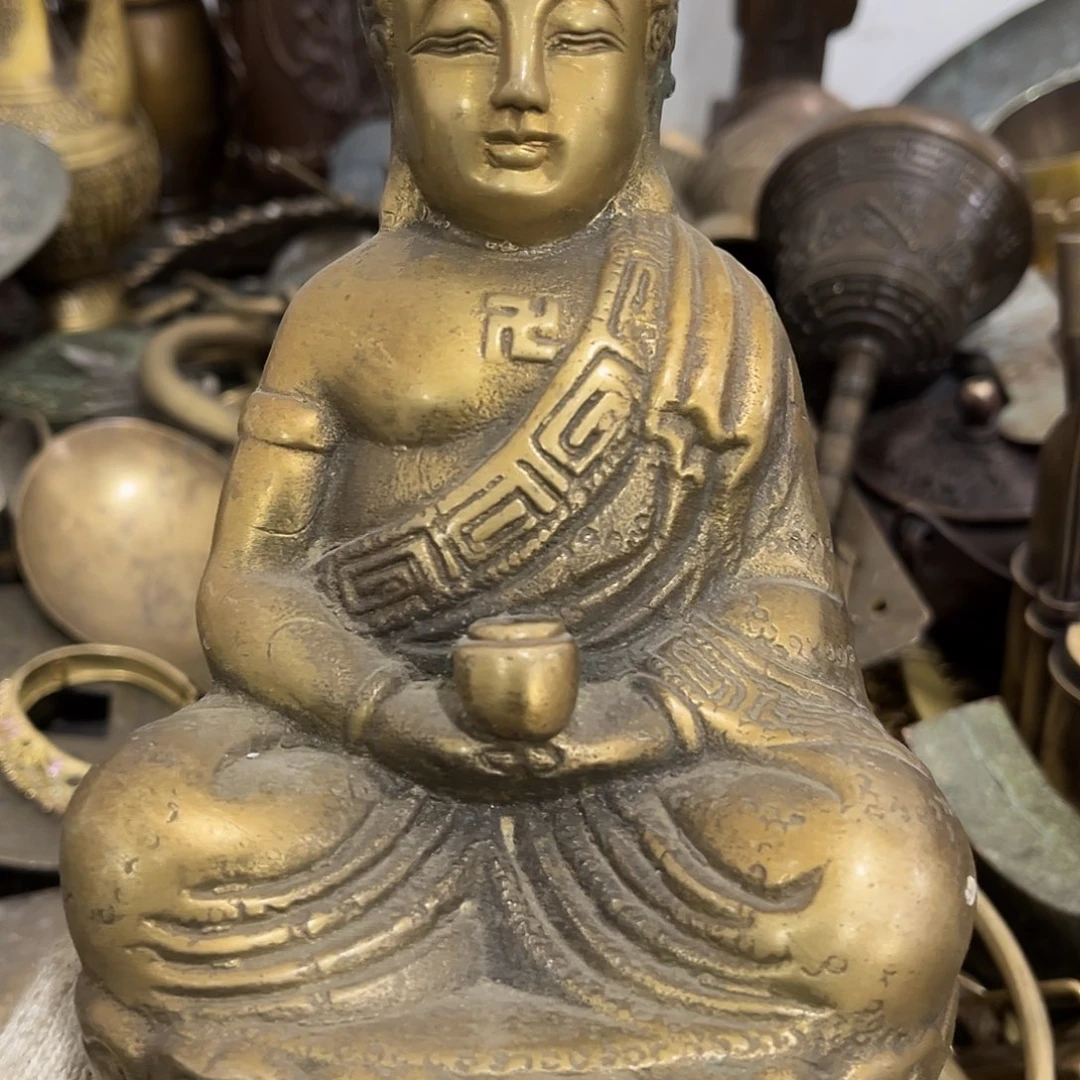 人***年闪电购铜摆件工艺品