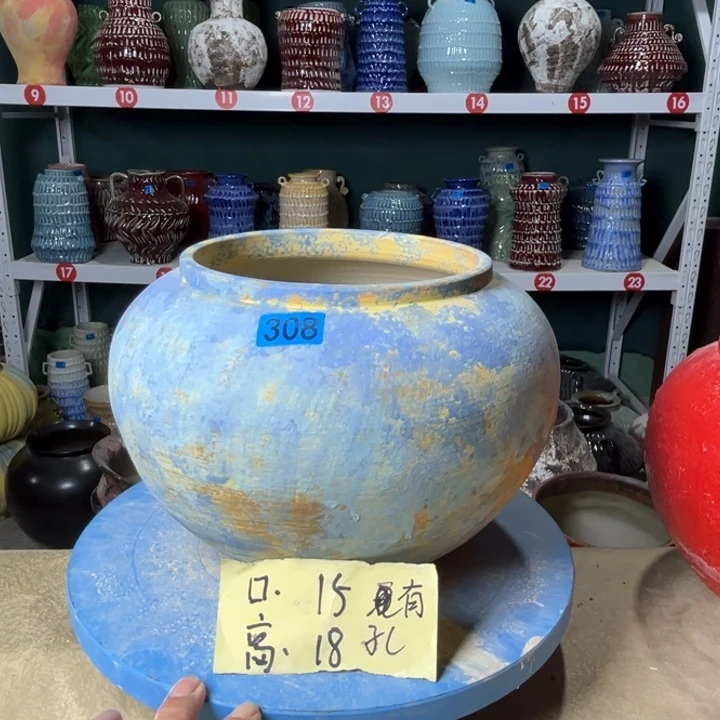 景德镇陶瓷花盆花器308