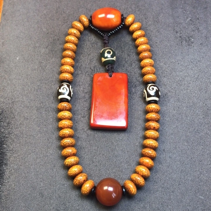 星月菩提吊坠星月