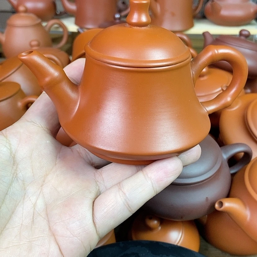【闪购商品】茶壶朱泥150cc