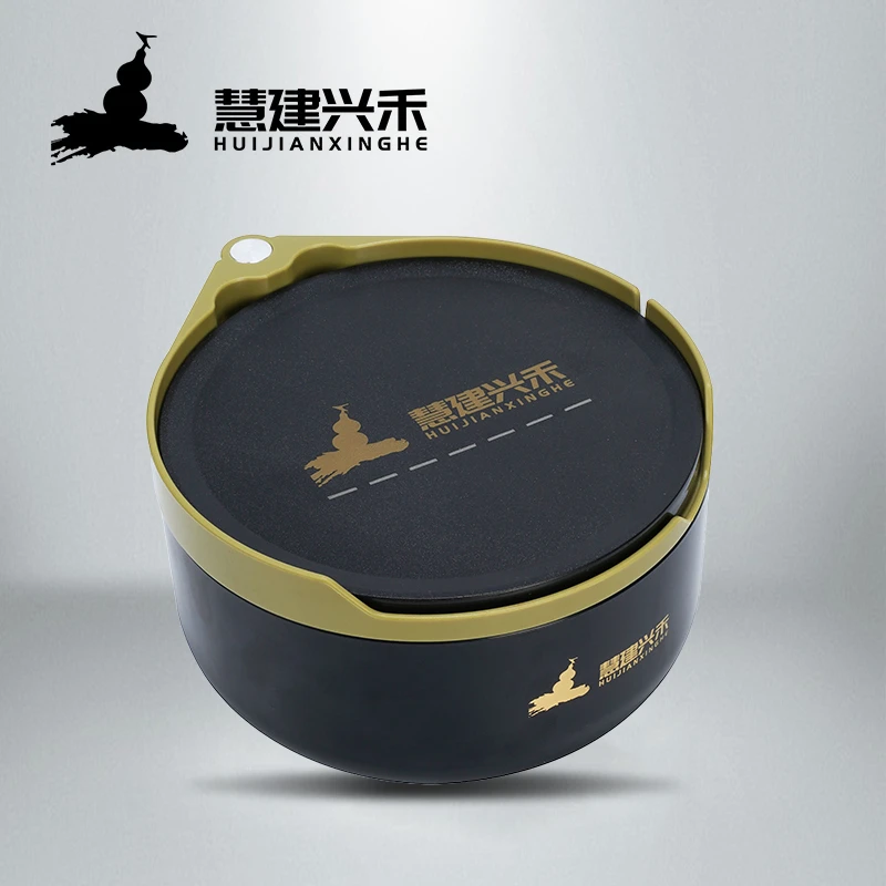 慧建兴禾强磁拉饵盘饵料盆钓椅配件加厚饵料盒竞技黑坑钓鱼饵料盘