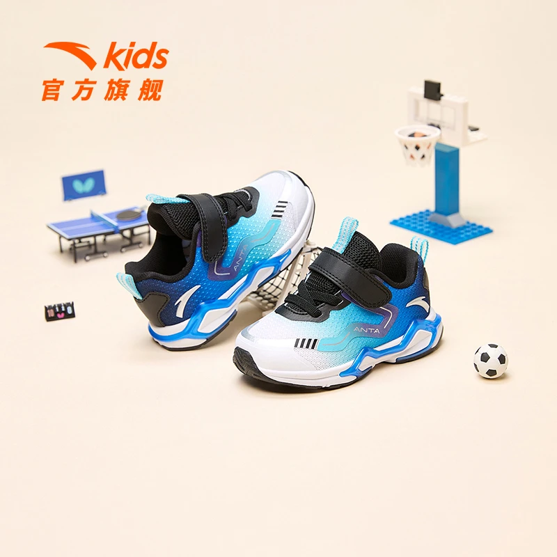 【弓速】安踏儿童男婴童学步鞋春季新款跑鞋宝宝减震耐磨运动鞋