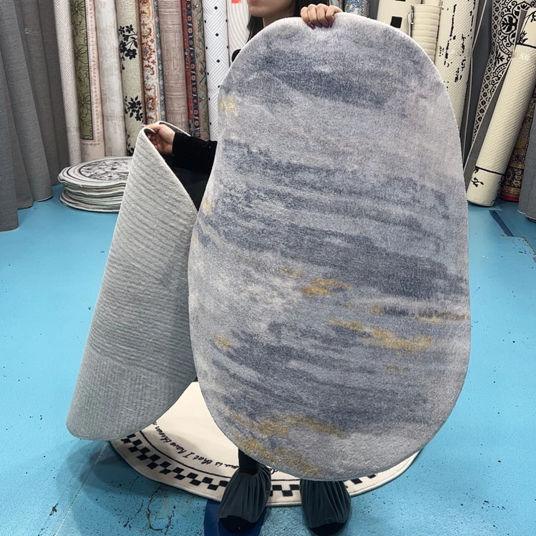 混纺加厚棉布底仿羊绒直径一米圆全新特价福利