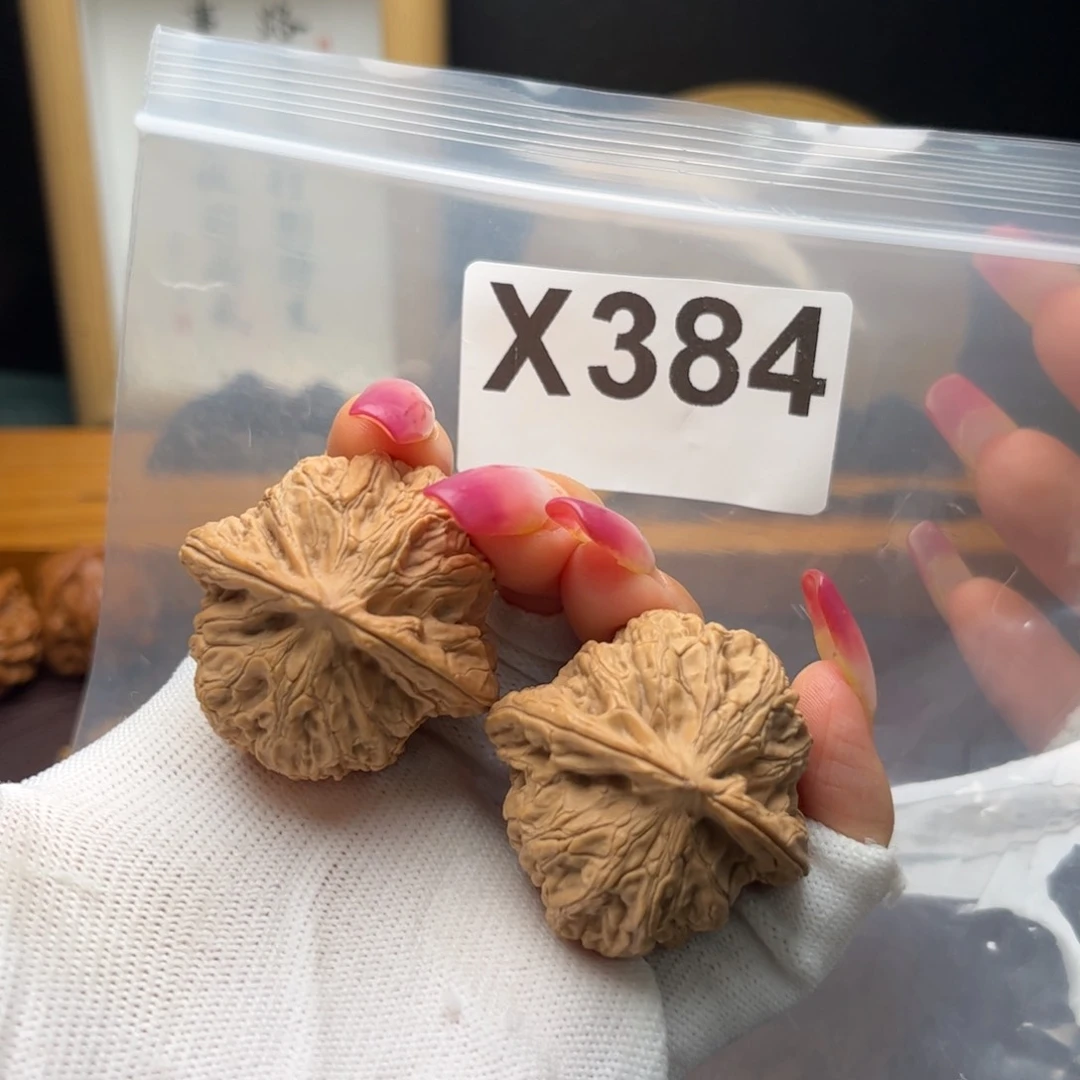 文玩核桃把件40左右鸭蛋虎头x 384