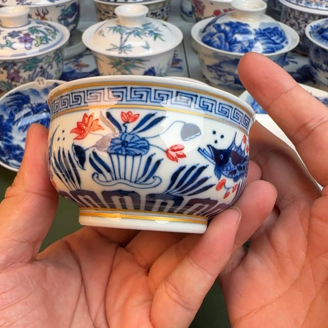 纯手工纯手绘茶具35