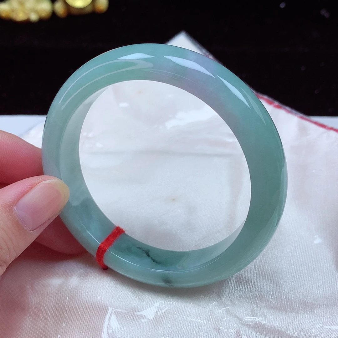 未镶嵌手镯翡翠60圈