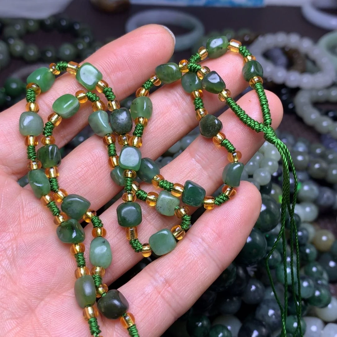 未镶嵌手串和田玉