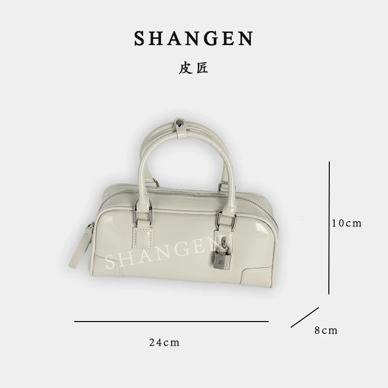 【尚恩CC】QYX-9792-米白-轻奢时尚女士新款手提单肩斜挎包