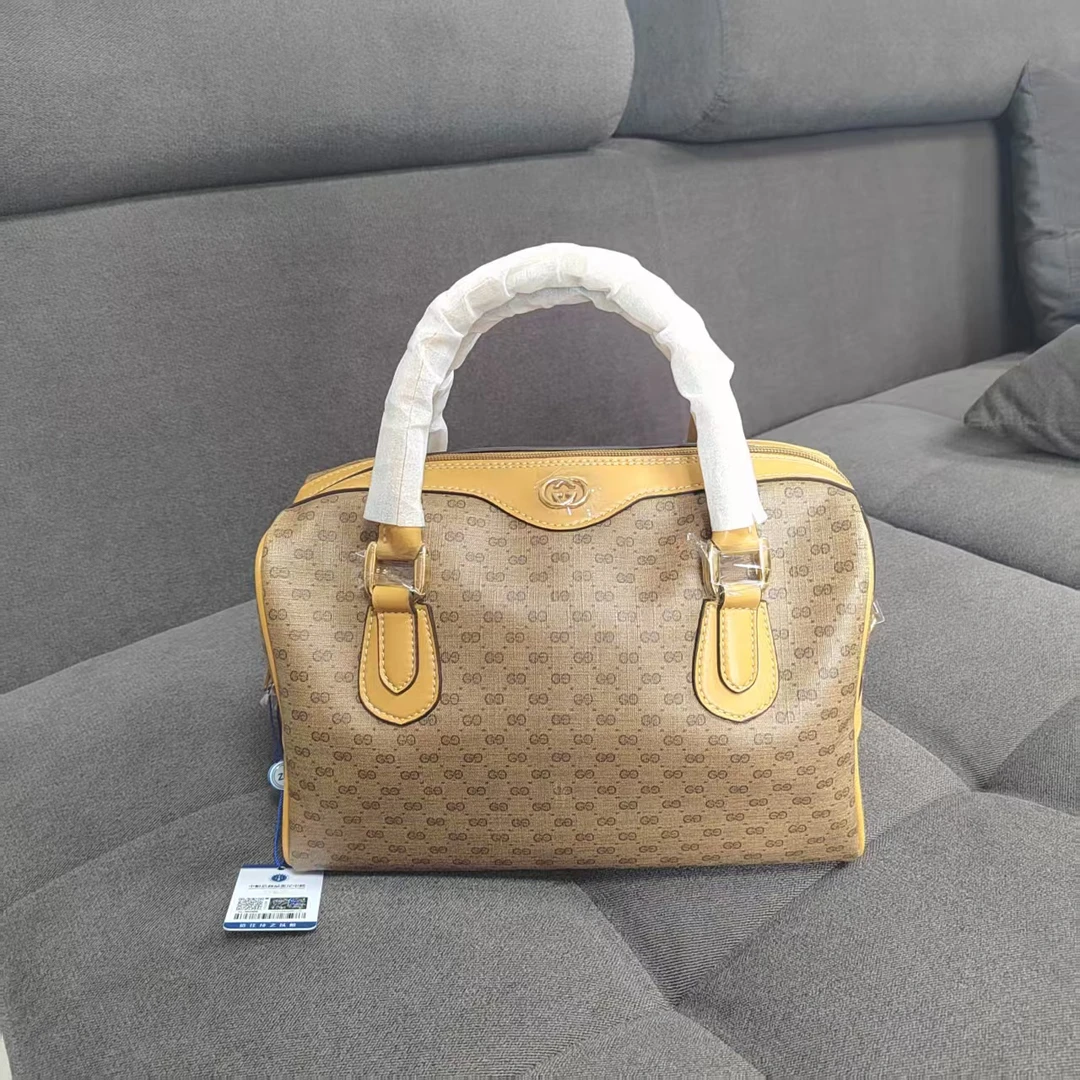 95新 GUCCI/古驰 兔兔奢 G专属/古驰手提包波士顿/240610087