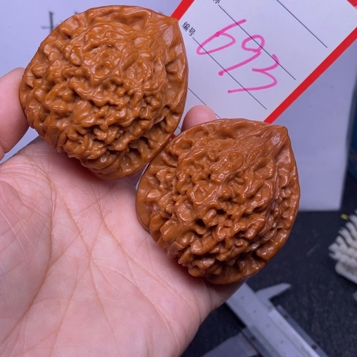 把件文玩核桃693，47官帽