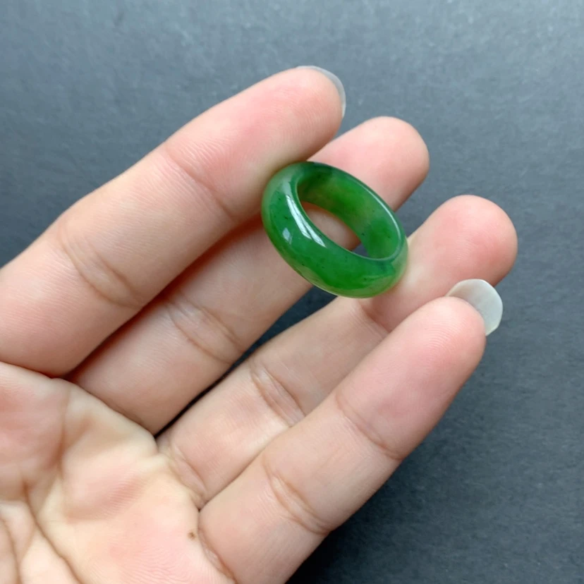 【闪购商品】和田玉（碧玉）戒指未镶嵌