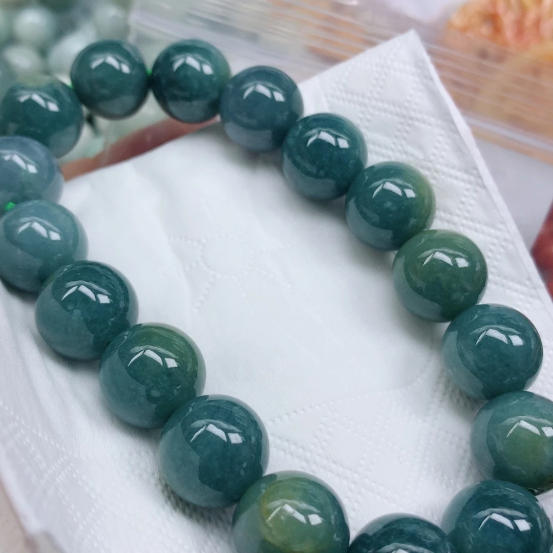 翡翠未镶嵌项链翡翠