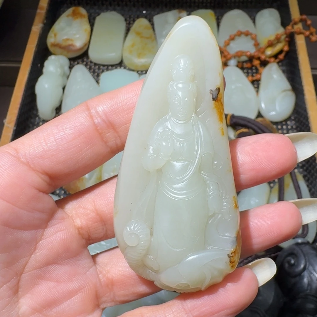 吊坠(不含链)未镶嵌和田玉