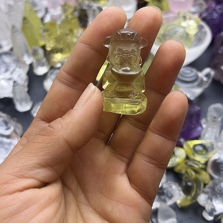 水晶摆件未镶嵌家****六摆件