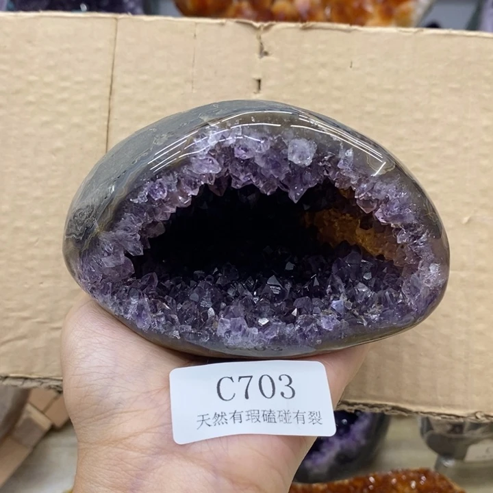 未镶嵌紫晶大型摆件（非配饰）