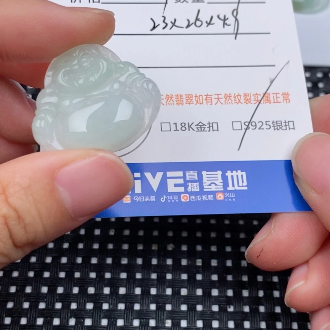 翡翠银S925镶嵌颈饰