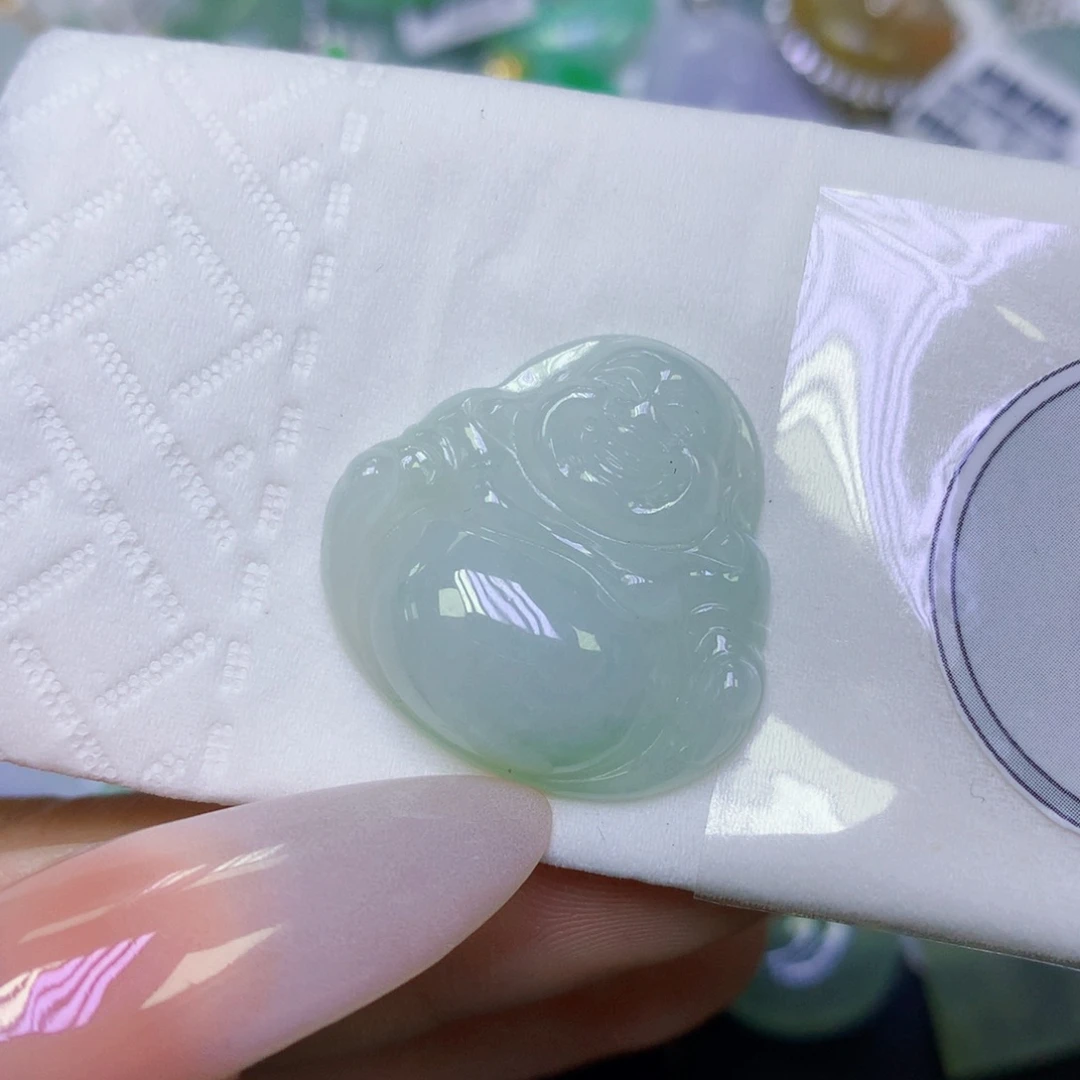 翡翠未镶嵌颈饰天然缅甸翡翠a货百元以上9元证书费自理