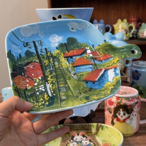 炉景德镇釉下手绘陶瓷