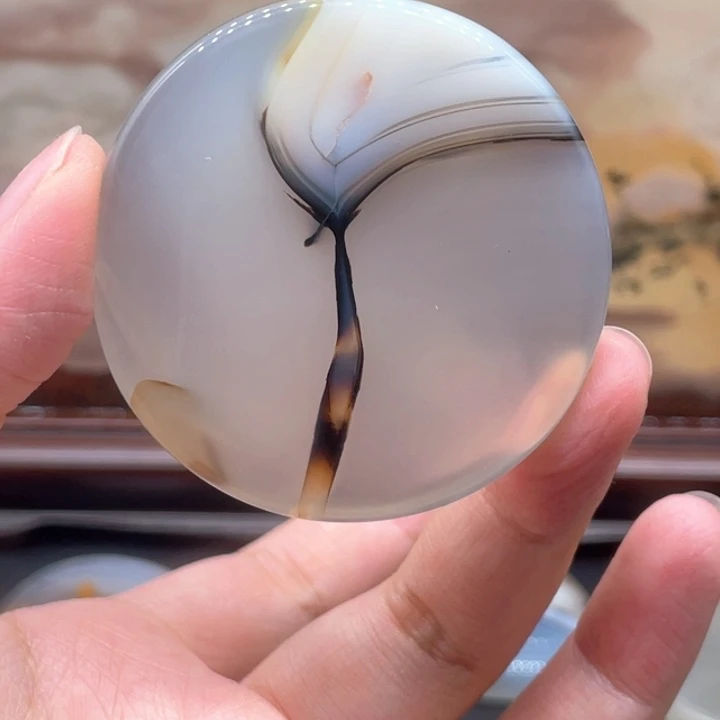 玛瑙/玉髓合金颈饰