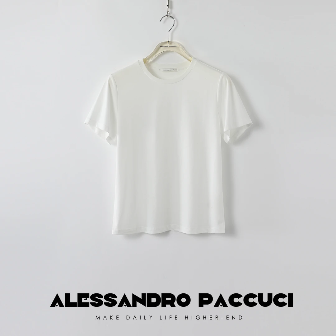 AP洛哥26791X【基础T】棉/黑白两色圆领时尚百搭休闲短袖T恤 夏季