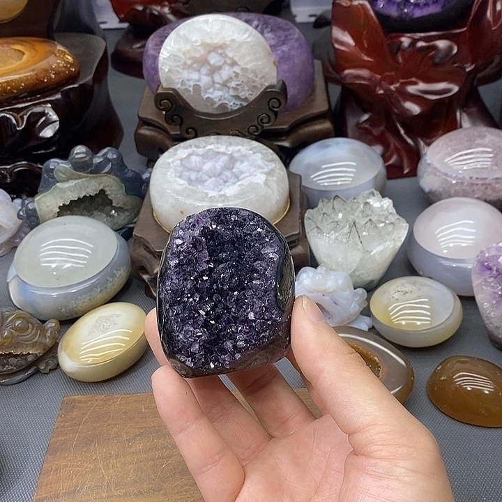 摆件未镶嵌紫晶紫晶