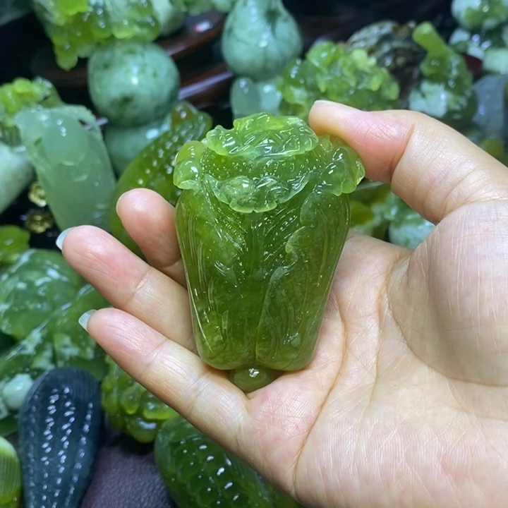 【闪购商品】蛇纹石玉未镶嵌手把件