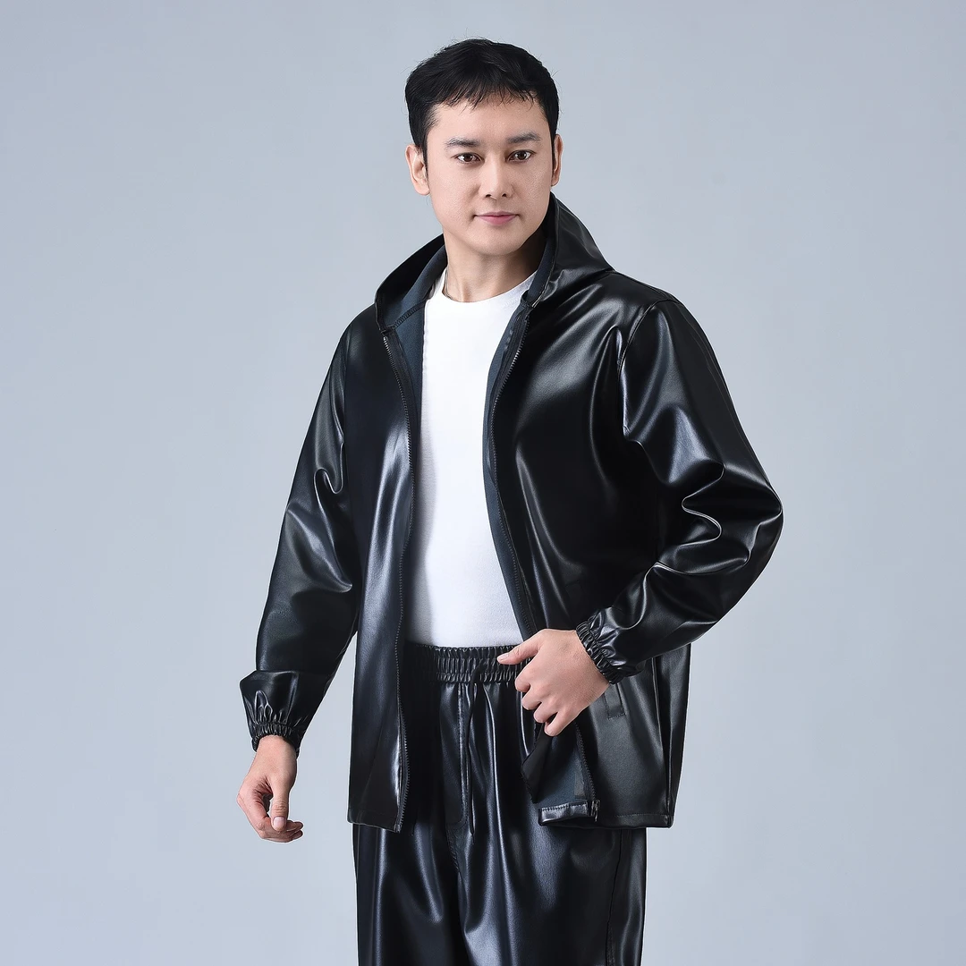 工作防水防油防污屠宰用皮革套装