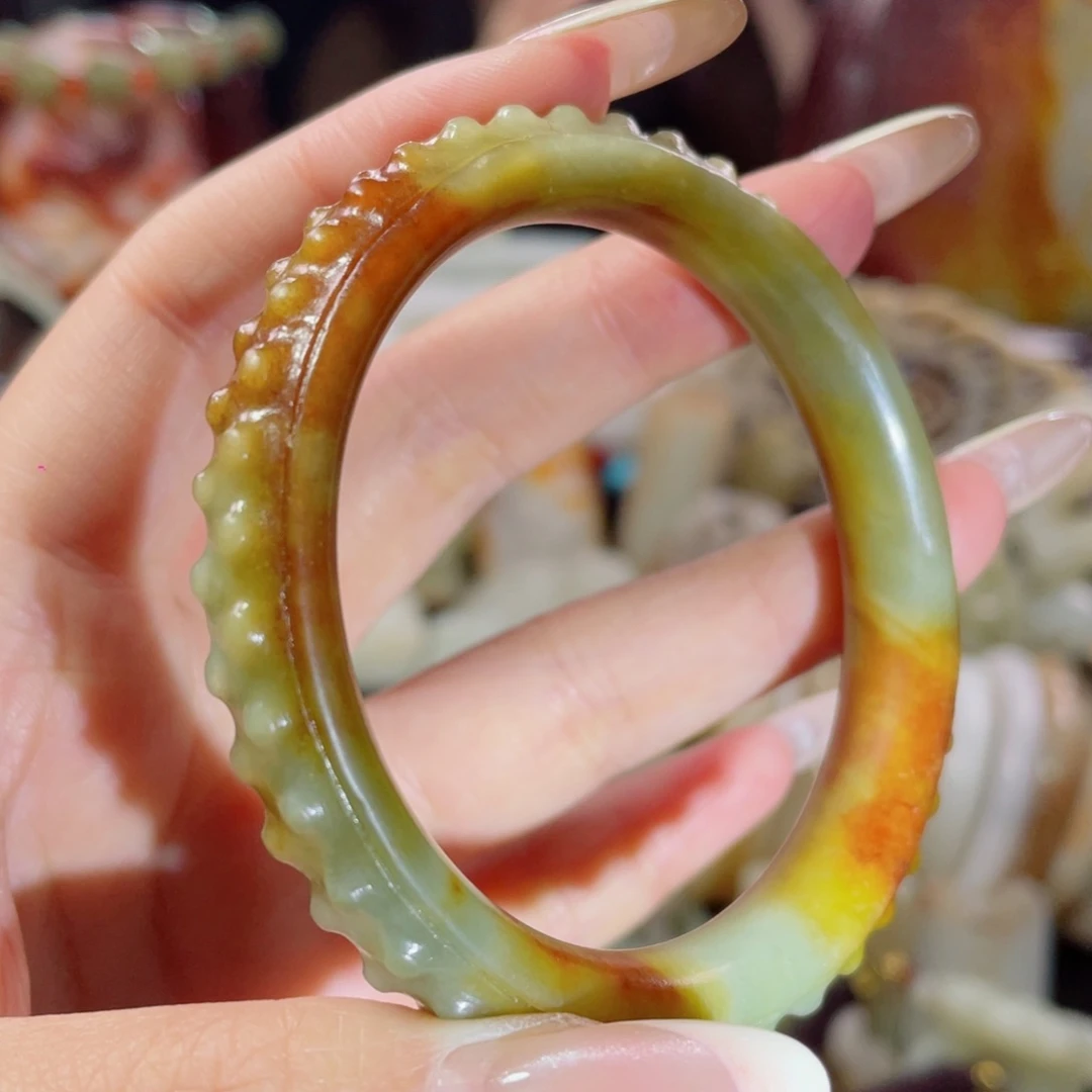 和田玉未镶嵌挂件37