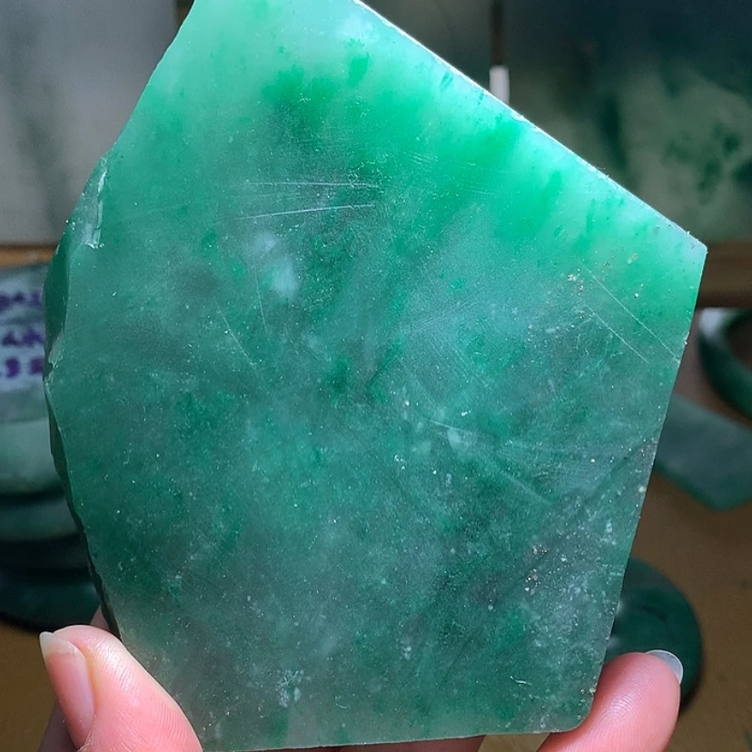 【闪购商品】定制石英质玉（非洲翠）石*花