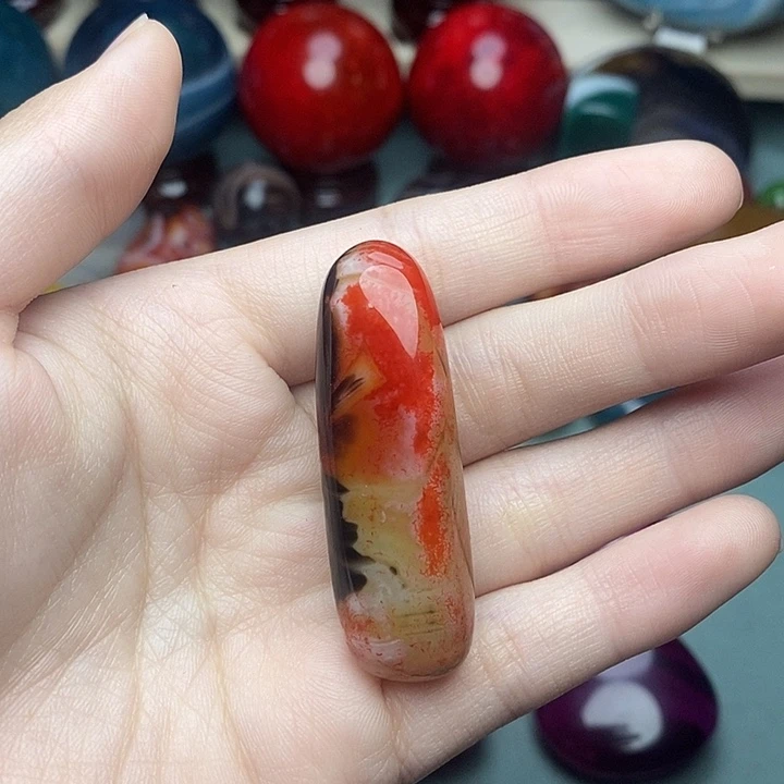 玛瑙/玉髓未镶嵌吊坠(不含链)