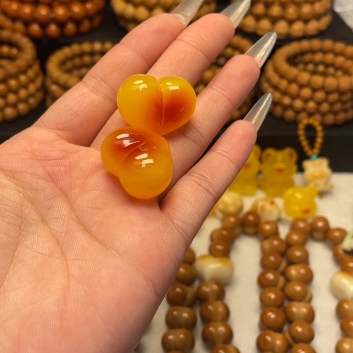 ****️手串猴头核桃爱心2个