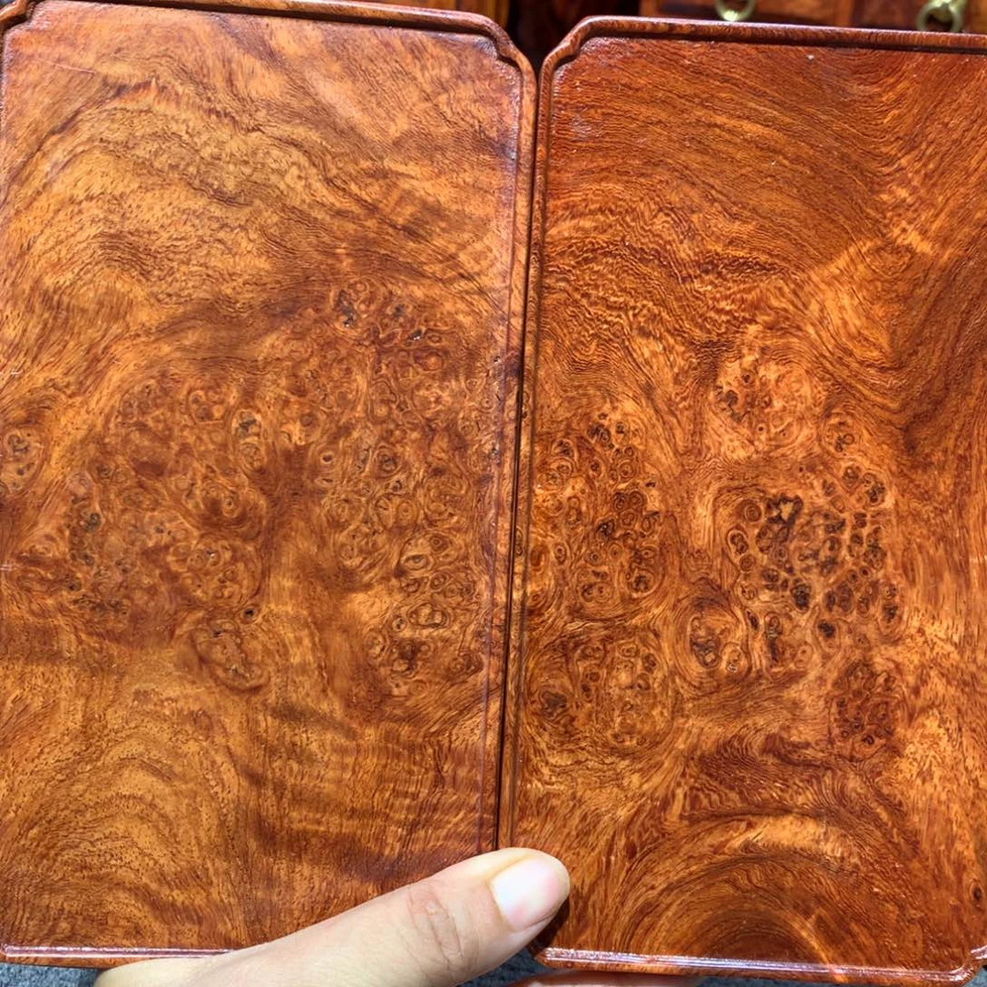 在***上木缅花瘤疤杯垫两个
