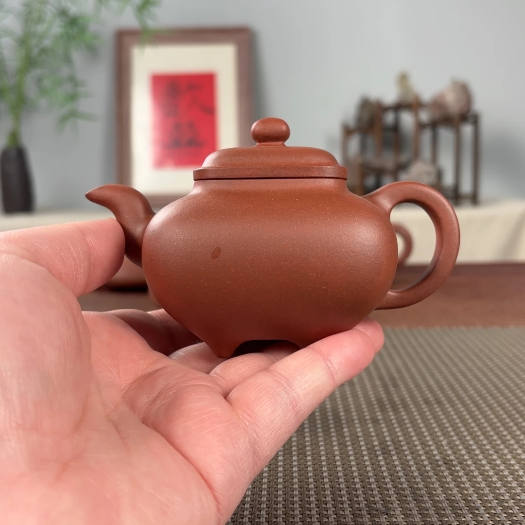 紫砂茶壶黄龙山原矿紫砂壶