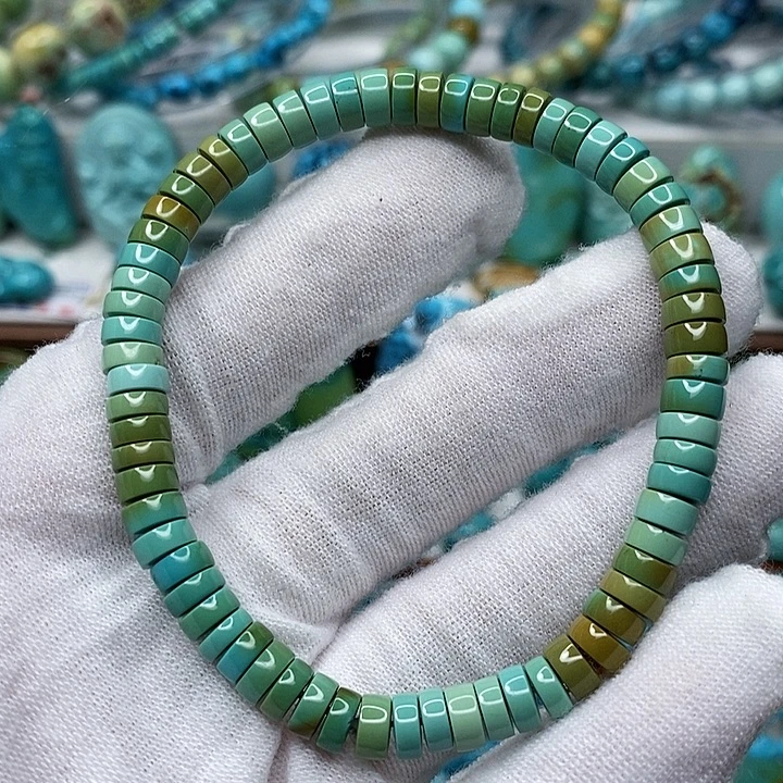 绿松石未镶嵌天然原矿 地大质检