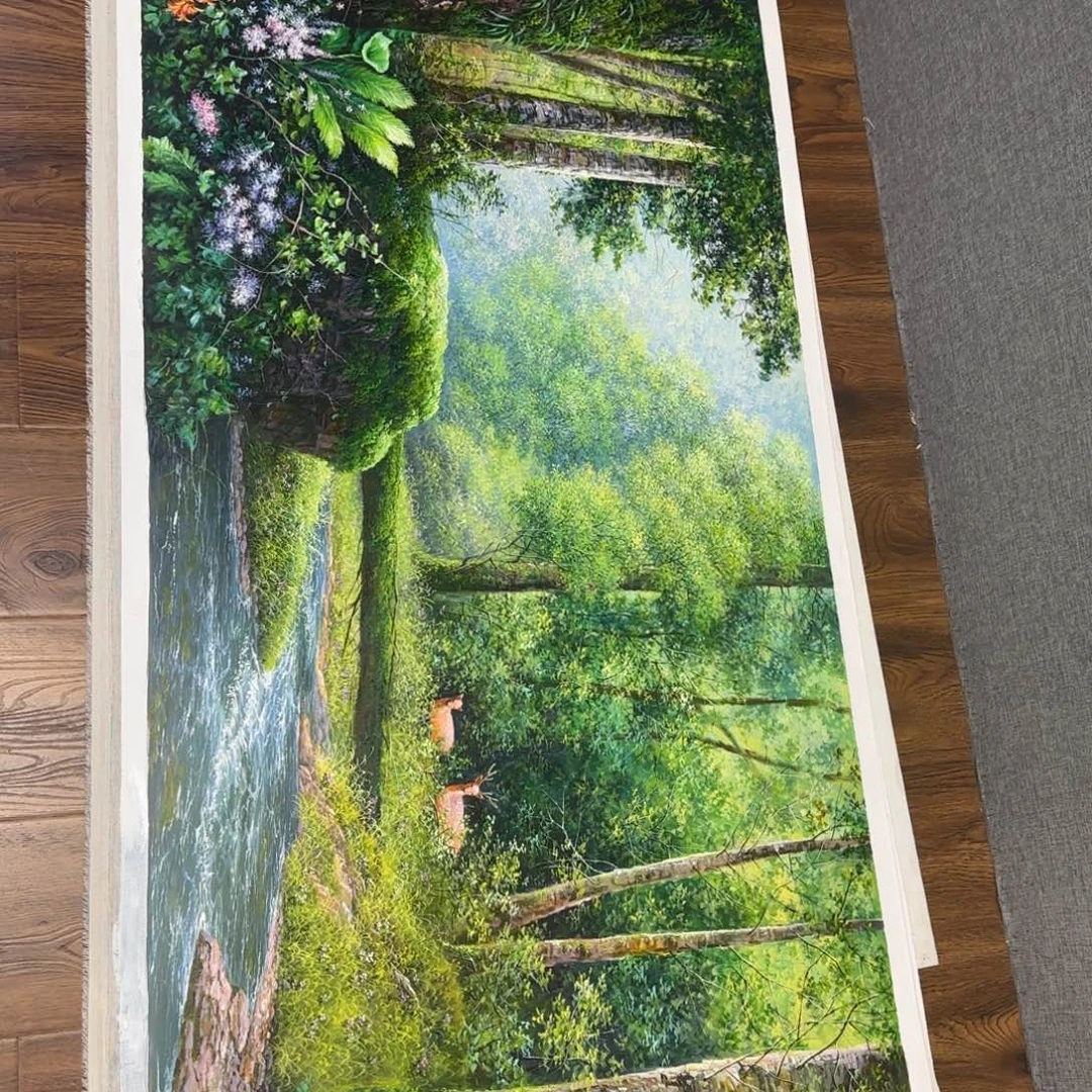 油画你在我心里是个