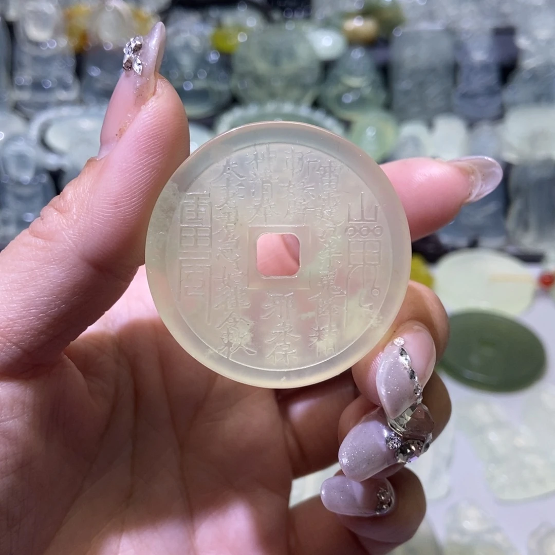 岫玉吊坠未镶嵌吊坠