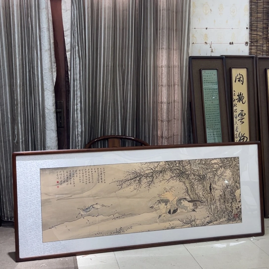 托***联国画亲笔手绘作品