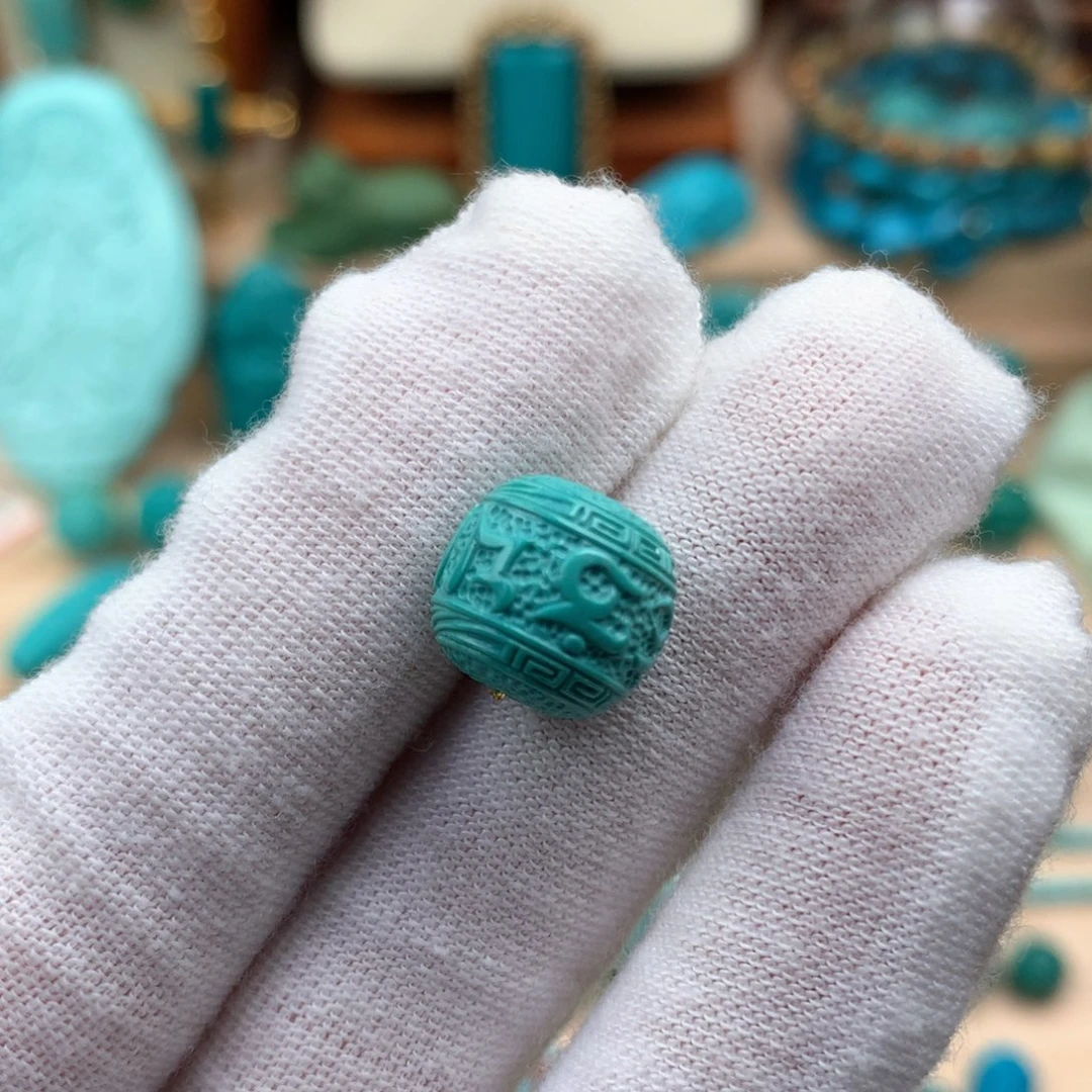 绿松石未镶嵌老型卡11.5