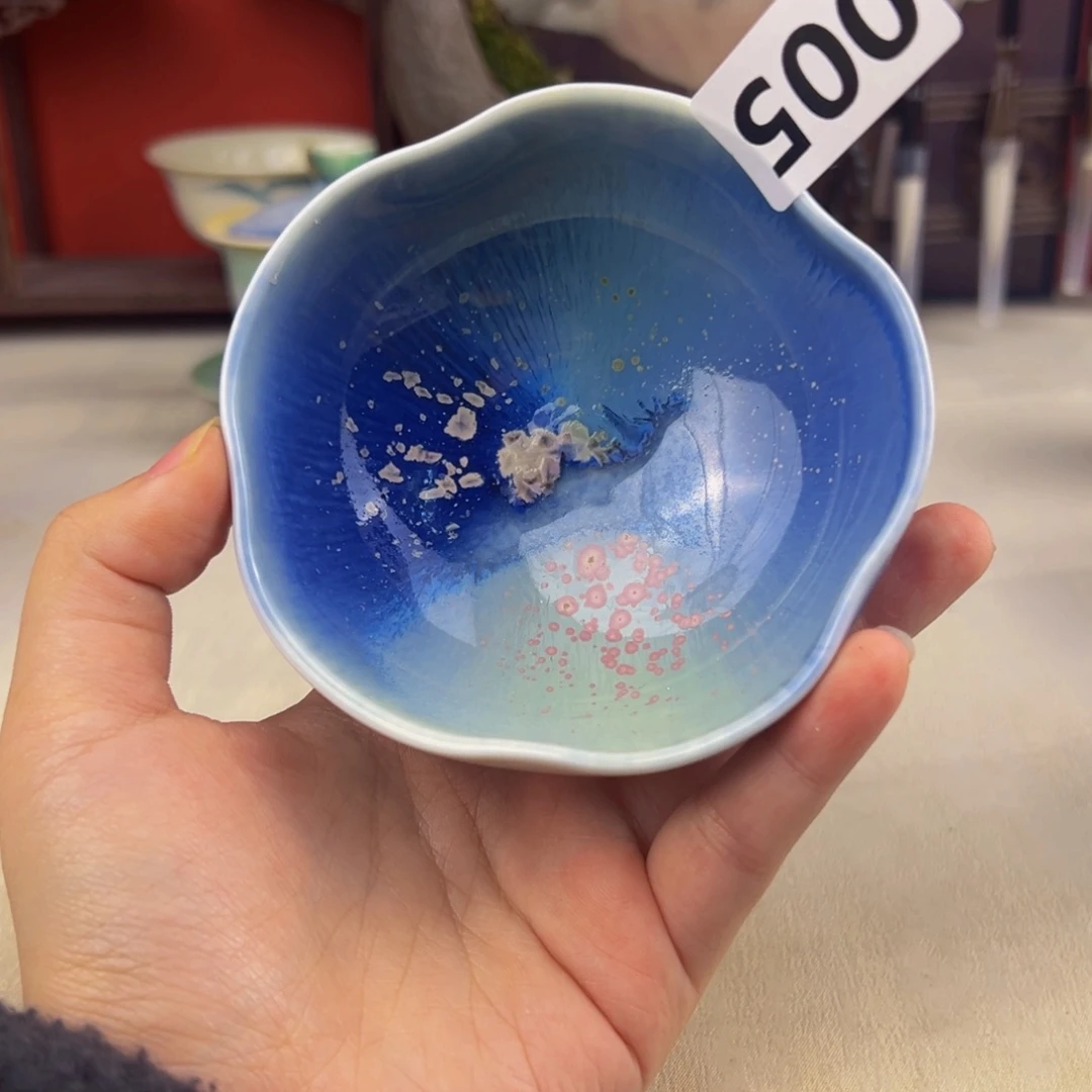 杯子纯手工柴烧主人杯