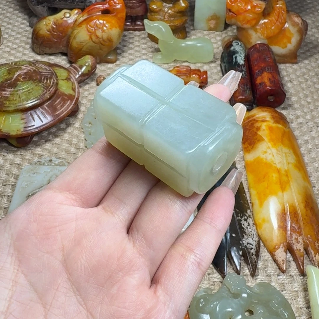 白玉菩提吊坠挂件