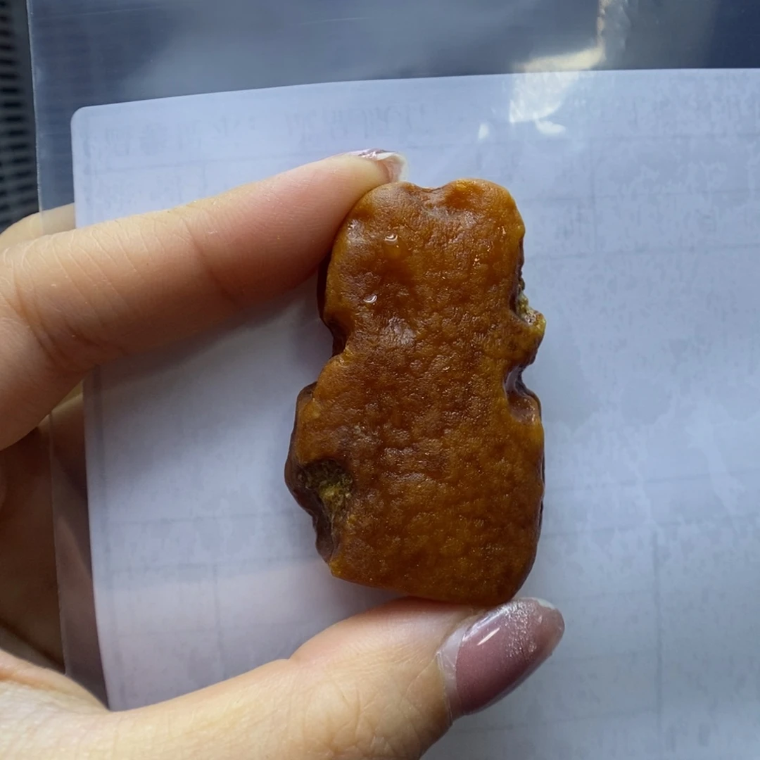 未镶嵌定制蜜蜡郎