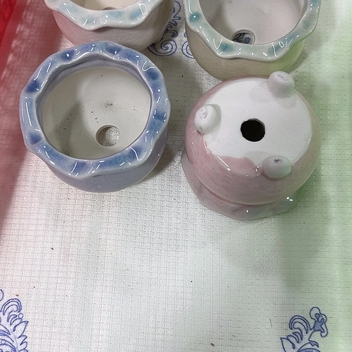 微瑕陶瓷花盆满9.9发