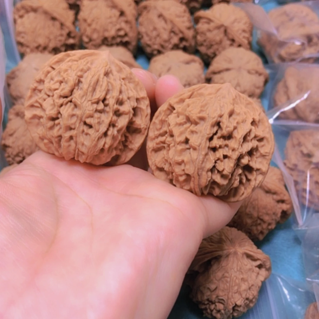 【闪购商品】摆件核桃44蟠龙纹全品出油